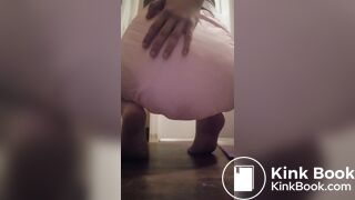 Girl Diaper Pooping - video 2