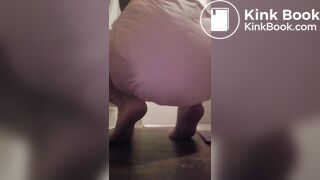 Girl Diaper Pooping - video 2
