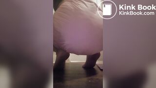 Girl Diaper Pooping - video 2