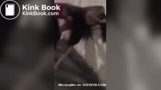 Latinas fighting and one shits herself