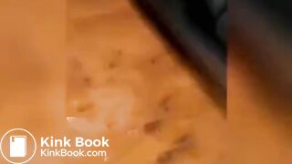 Ebony babe shitting - video 2