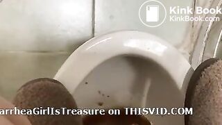 girl diarrhea selfie - video 6
