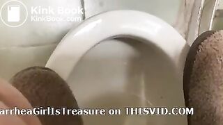 girl diarrhea selfie - video 6