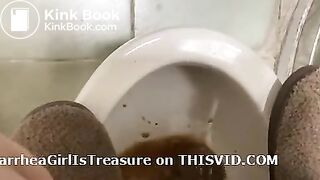 girl diarrhea selfie - video 6