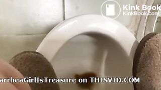 girl diarrhea selfie - video 6