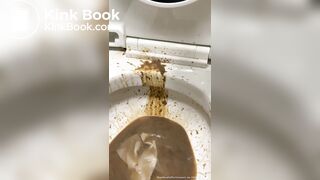 girl diarrhea selfie - video 3