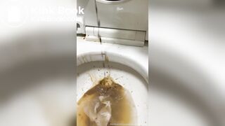 girl diarrhea selfie - video 3