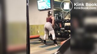 gym panty poop