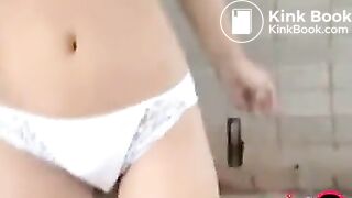 Asian girl got shitted on face and walked in public