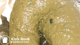 Sexy tattooed girl farting & pooping @@ hot