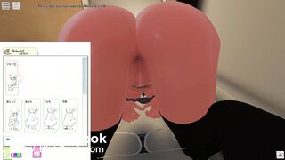 Anime giantess pees and farts on you.