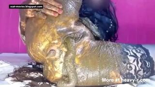 Shit from pussy and ass - video 2