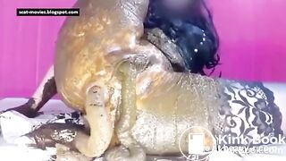 Shit from pussy and ass - video 2