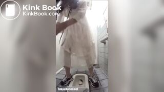 japanese poop toilet cute girl 2201