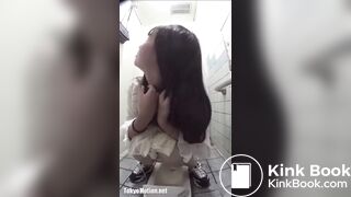 japanese poop toilet cute girl 2201