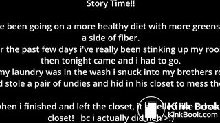 Messing in Brothers Closet