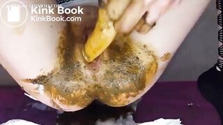 Girl Messes Diaper And Fucks Herself