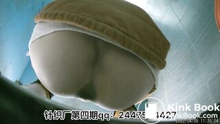 The girl defecated heavily in the toilet 20 - video 2