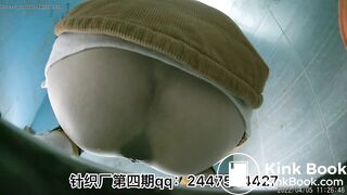 The girl defecated heavily in the toilet 20 - video 2