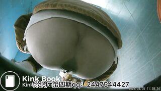 The girl defecated heavily in the toilet 20 - video 2