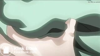 Girl pisses and shits at the same time [Scat Hentai]