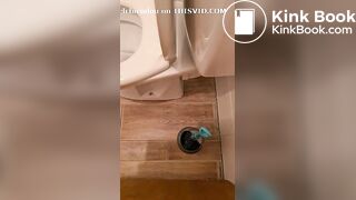 Girl has bad Diarrhea at work