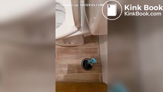 Girl has bad Diarrhea at work