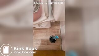 Girl has bad Diarrhea at work