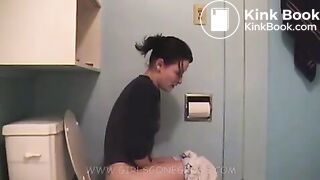 Milf Pooping Toilet