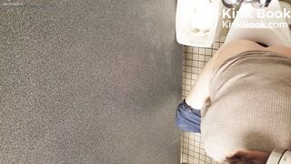 spy girl poop voyeur