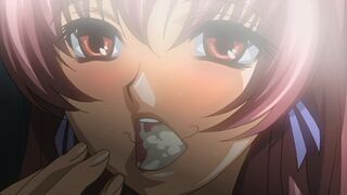 Girl eats cum cake [Scat Hentai]