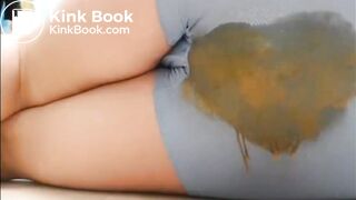 Korean girl has diarrhea in her pants