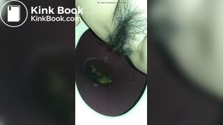 Monica poops on a toilet 2