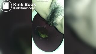 Monica poops on a toilet 2