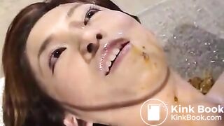 Japanese toilet slave play