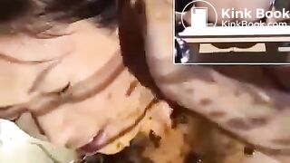 Japanese toilet slave play