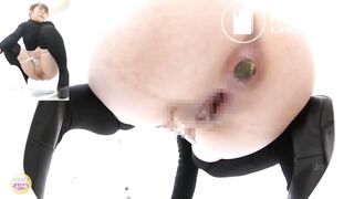 What a big turd from japanese girl