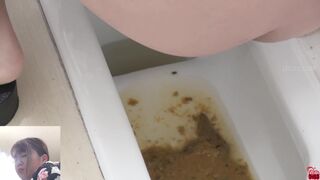 Japanese girl with runny Bowlcam