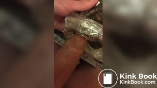 Playing with horse shit