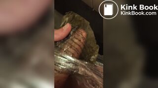 Playing with horse shit