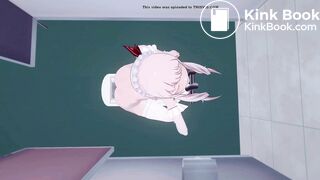 动漫女孩排泄 - video 3