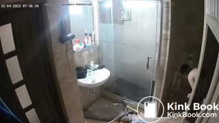 Woman pooping in Toilet 151