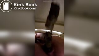 amatuer girl close up toilet shitting 2