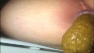 self filmed bowlcam style poo