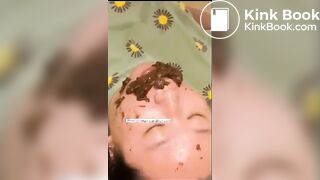 Rare Chinese lezdom scat