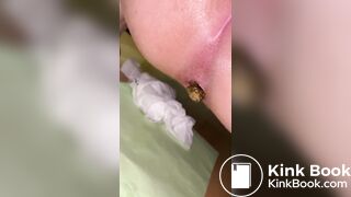 Beautiful Girl pooping - video 2