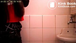 Asian Girl diarrhea voyeur