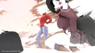 Arrell Squat Shit In Snow