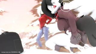 Arrell Squat Shit In Snow