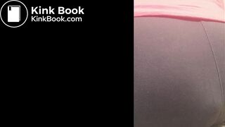 Messy scat in sweatpants and squish